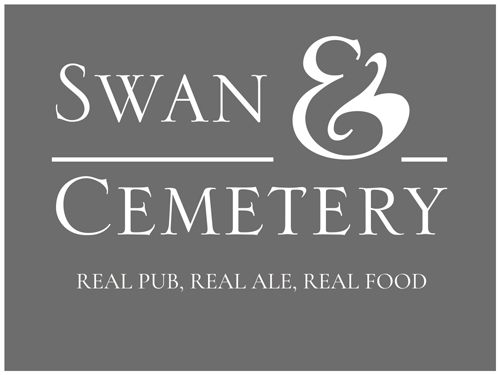 Swan and Cemetery, Bury Logo